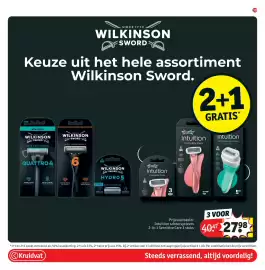 Kruidvat folder Pagina 41: Wilkinson Sword Scheersystemen €27,98