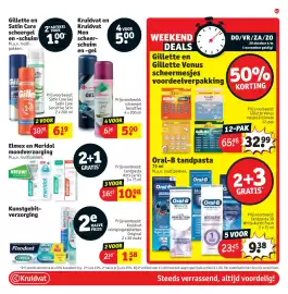 Kruidvat folder Pagina 45: Elmex en Meridol Mondverzorging €10,98, Kunstgebitverzorging €1,58