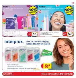 Kruidvat folder Pagina 49: Hismile Tandpasta, V34 Color Corrector en Whitening Strips €5,49
