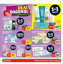 Kruidvat folder Pagina 55: Kruidvat Baby en Kidsverzorging €5,38, Weleda Moeder en Baby Verzorging €7,34