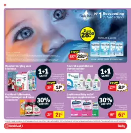 Kruidvat folder Pagina 58: Nutrilon Opvolgmelk €28,00, Mondverzorging voor Kinderen €1,59