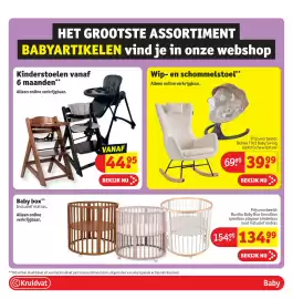 Kruidvat folder Pagina 67: Kinderstoelen €44,95, Baby Box €134,99