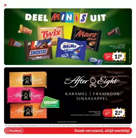 Kruidvat folder Pagina 78: After Eight €2,19, Keuze uit snickers, twix, mars en milkyway minis €1,99