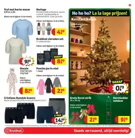 Kruidvat folder Pagina 81: Cristiano Ronaldo Boxers €14,99, Grote Kerst strik €2,99