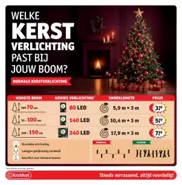 Kruidvat folder Pagina 83: Kerst Verlichting 240 Led €7,99, Kerst Verlichting 140 LED €5,99