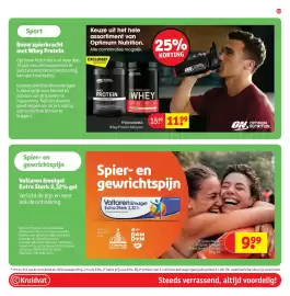 Kruidvat folder Pagina 85: Voltaren Emulgel Extra Sterk 2,32% Gel €9,99, Optimum Nutrition €11,99