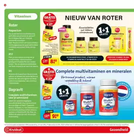 Kruidvat folder Pagina 92: Roter €8,99, Dagravit Complete Multivitaminen en Mineralen €9,99