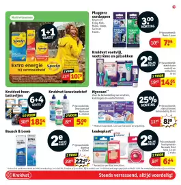 Kruidvat folder Pagina 95: Bausch & Lomb €22,49, Kruidvat Hoorbatterijen €18,54