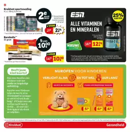 Kruidvat folder Pagina 96: Barebells €10,00, Alle Vitaminen en Mineralen €12,74