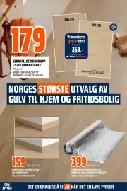 Obs Bygg kundeavis Side 6: BERRYALLOC GULVLIST 12X60 TIL LAMINATGULV €159,00