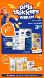 Trekpleister folder Pagina 10: Olay €40,00, Nivea Dames en Heren Gezichtsverzorging €24,99
