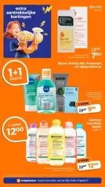 Trekpleister folder Pagina 11: Bioré, Pretty Me, Freeman en Nivea Derma €9,69, Garnier Micellair Water €12,00