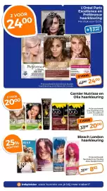 Trekpleister folder Pagina 13: Bleach London Haarkleuring €8,63, Garnier Nutrisse en Olia Haarkleuring €20,00