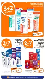Trekpleister folder Pagina 26: Prodent en Zendium Tandpasta €3,70, Elmex en Meridol Mondverzorging €11,97