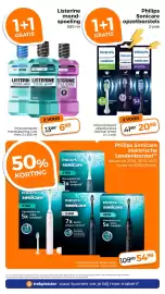 Trekpleister folder Pagina 28: Philips Sonicare Opzetborstels €20,99, Philips Sonicare Elektrische Tandenborstel €54,99