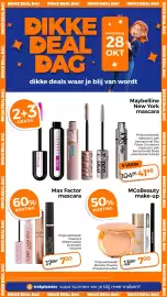 Trekpleister folder Pagina 40: Maybelline New York Mascara €41,98, MCoBeauty Make-Up €7,00