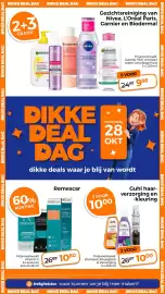 Trekpleister folder Pagina 42: Remescar €10,80, Gezichtsreiniging van Nivea, L'Oréal Paris. Garnier en Biodermal €9,98