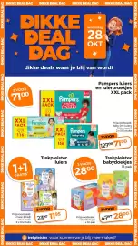 Trekpleister folder Pagina 47: Pampers Luiers en Luierbroekjes XXL Pack €71,00, Trekpleister Babydoekjes €28,00