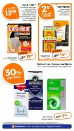 Trekpleister folder Pagina 55: Natterman, Dampo en Rhino €7,69, Tiger Balm €14,24