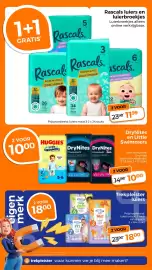 Trekpleister folder Pagina 58: DryNites en Little Swimmers €10,00, Rascals Luiers en Luierbroekjes €11,99