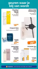 Trekpleister folder Pagina 6: Viktor & Rolf Flowerbomb €25,99, Calvin Klein Eternity Moment €24,99