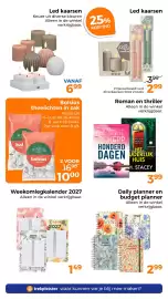Trekpleister folder Pagina 74: Bolsius Theelichten in Zak €10,00, Led Kaarsen €2,99