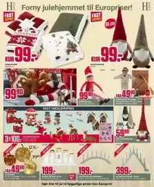 Europris kundeavis uke 44 Side 4: Pute julefigur €99,90, Oppstoppernisse €59,90