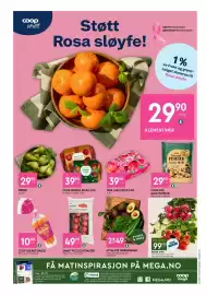 Coop Mega kundeavis uke 44 Side 8: Coop Roser €99,90, Utvalgte grønnsaker €49,00