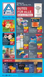 Aldi Nord Prospekt woche 45 Seite 1: ÜLTJE Erdnüsse €1,39, TOYlino Balancier-Set €14,99