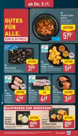 Aldi Nord Prospekt woche 45 Seite 30: Putenrouladen €4,99, Rückenbraten XXL €4,49