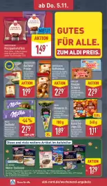 Aldi Nord Prospekt woche 45 Seite 33: FRISIA Ufonauten XL €1,89, WINTERTRAUM Marzipankartoffeln €1,49