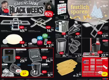 ROLLER Prospekt Seite 7: Treteimer €34,99, Kehrgarnitur €1,59