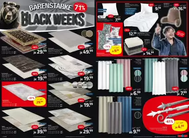 ROLLER Prospekt Seite 8: Kurzflorteppich €29,99, Teppich €39,99