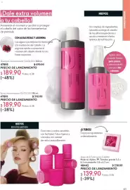 Catálogo Oriflame Página 101: Duologi shampoo voluminizador €189,90