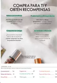 Catálogo Oriflame Página 2: COMPRA PARA TI Y OBTÉN RECOMPENSAS Belleza con beneficios Descubre las tendencias del momento y