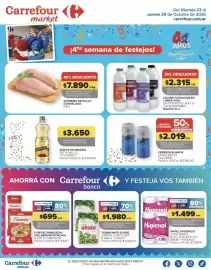 Folleto Carrefour Market semana 43 Página 1: Cocinero - aceite de girasol pet x 900 cc €3.650,00
