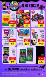 Carrefour gazetka tydzień 44 Strona 5: Cukierki z gumą do żucia nadziewane kwaśnym proszkiem Zombie Fini €4,99