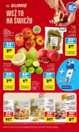 Carrefour gazetka tydzień 44 Strona 5: Granat €3,99, Mango suszone Farmer's Snack €11,99