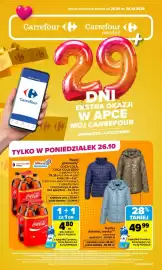 Carrefour gazetka Strona 1: Napój gazowany Coca-Cola 4-pak €4,80, Kurtka damska €49,99