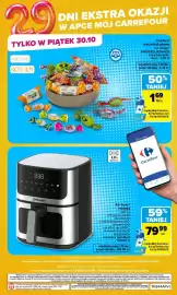 Carrefour gazetka Strona 5: Air fryer Prime3 SAF32 €79,99, Cukierki nieczekoladowe na wagę Mieszko, Roshen €1,69