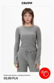 Cropp gazetka tydzień 43 Strona 2: Dzianinowa bluzka z subtelną strukturą Cropp €59,99