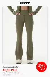 Cropp gazetka tydzień 43 Strona 5: Ocieplane spodnie flare Cropp €49,99