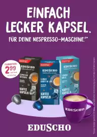 Tchibo Prospekt woche 43 Seite 1: Eduscho kaffee kapseln €2,99