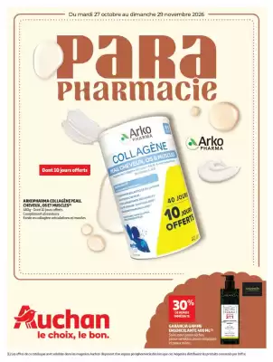 Auchan Parapharmacie | Parapharmacie, beauté (valable jusqu'au 29-11)