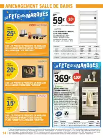 Catalogue E.Leclerc Brico | Brico, fête des marques page 14