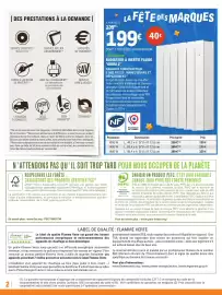 Catalogue E.Leclerc Brico | Brico, fête des marques page 2