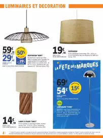 Catalogue E.Leclerc Brico | Brico, fête des marques page 4