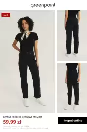 Greenpoint gazetka tydzień 43 Strona 2: Czarne spodnie jeansowe mom fit Greenpoint €59,99