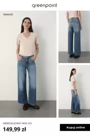 Greenpoint gazetka tydzień 43 Strona 7: Niebieskie jeansy wide leg Greenpoint €149,99