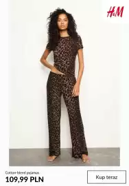 H&M gazetka tydzień 43 Strona 4: Cotton-blend pyjamas H & M €109,99